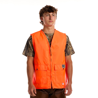Dan's Hunting Gear® - HD Blaze Orange Vest #411